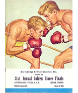 1958 CASSIUS CLAY -  MUHAMMAD ALI - GOLDEN GLOVES PROGRAM  AS YOUTH - NO... - $4,692.85 MXN
