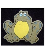 FROG TOAD BUTTON PIN BROOCH - Pond Animal Jewelry - WOOD - $75.45 MXN