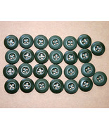 Buttons Army Green - $4.11 CAD
