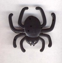 SPIDER BLACK WIDOW PIN BROOCH-Gothic Witch Punk Charm Jewelry - $2.97