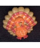 TURKEY BABY PIN BROOCH - Thanksgiving Holiday Bird Charm Jewelry - $75.45 MXN