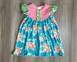 NEW Boutique Baby Girls Floral Sleeveless Dress Size 6-12 Months - £10.34 GBP