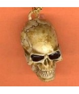 SKULL KEYCHAIN-Realistic Punk Pirate Gothic Charm Funky Jewelry - £5.58 GBP