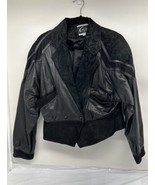Global Identity Woman’s Large Leather Jacket G-III - £77.40 GBP