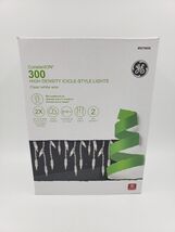 GE ConstantON 300 High Density Icicle-Style Lights Clear with White Wire... - $21.77
