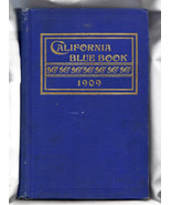 Book 1909 California Blue Book American History Hardcover llustrated Pho... - $75.00