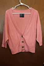 American Eagle Outfitter Pink Cardigan Sweater - Size S/P - £7.84 GBP