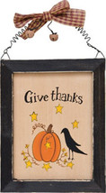 Wood Fall Sign GM3809 - Give Thanks Plaque - £3.96 GBP