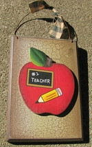 Teacher Gifts  CWP15 - 3D Crackle #1 Teacher - £1.76 GBP