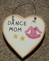 Wooden Sports Sign WD1900H- Dance Mom - $1.75