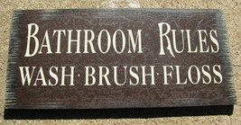  36907R -Bathroom Rules  - £6.25 GBP