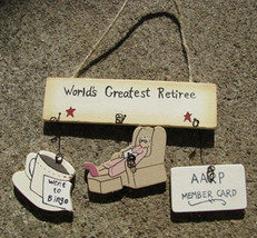 1500R-Worlds Greatest Retiree-Woman - £1.76 GBP