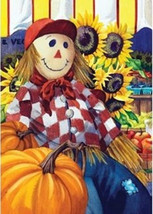 garden flags 110551 - Fall Farm Scarecrow - £7.12 GBP