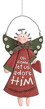  Oh Come Let us Adore Him Angel Red  9445G - $9.95