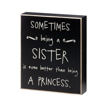 Wood Box Sign PS-4139 Being a Sister - £10.15 GBP