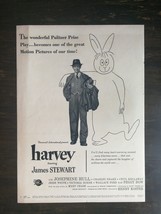 Vintage 1951 Harvey Starring James Stewart Full Page Original Movie Ad - 622 - £5.21 GBP