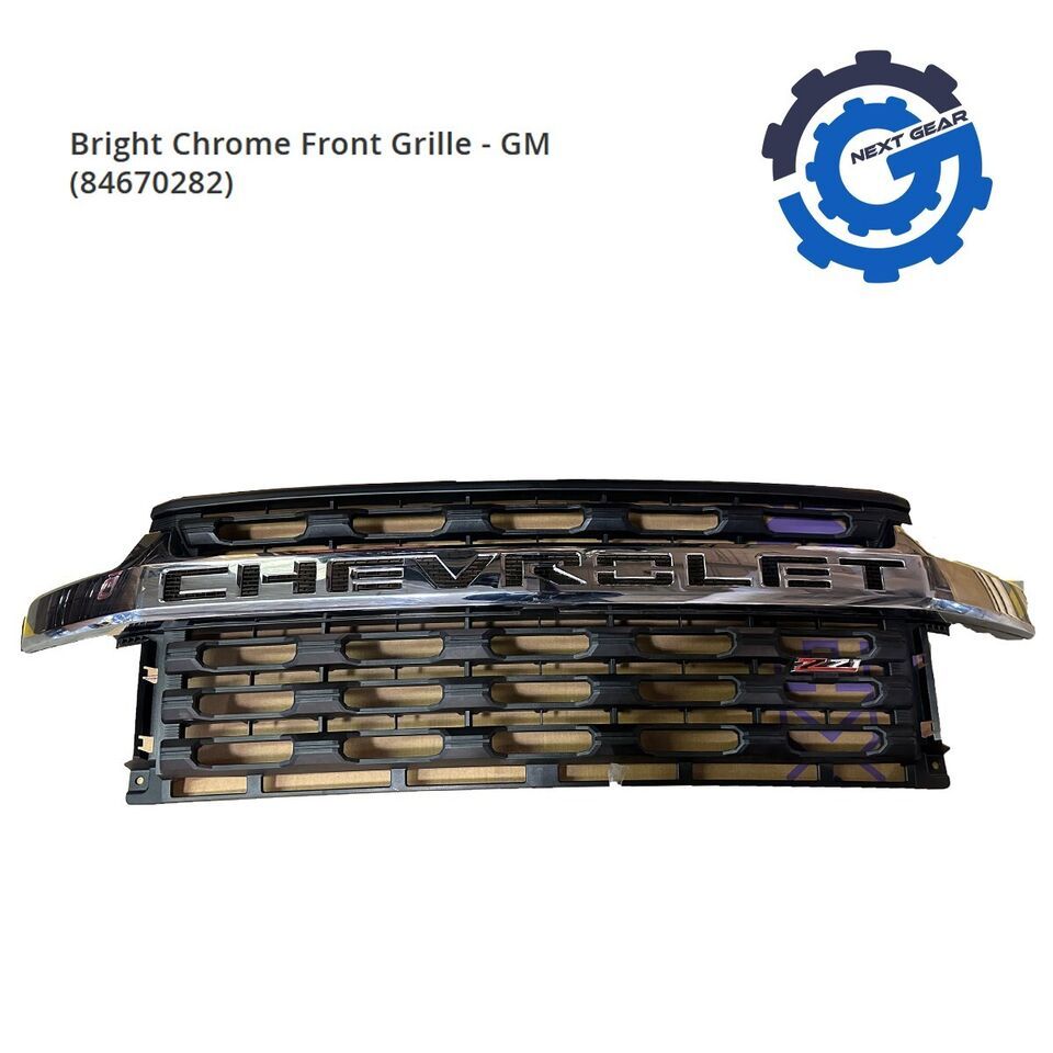 OEM GM Grille Grill For 2020-2023 Chevy Silverado 2500 3500HD Z71 ...