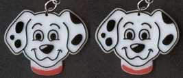 101 DALMATIONS EARRINGS - Disney Puppy Dog Fire Fighter Jewelry - £5.57 GBP