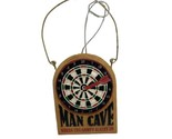 Midwest Man Cave Dart Board Game On Christmas Ornament Hanging - $11.39