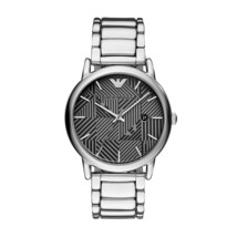 Emporio Armani AR11134 Silver Stainless Steel Bracelet Men’s Watch - £153.40 GBP