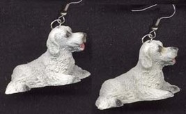 DOG EARRINGS-Mini House Pet Animal Puppy Charm Funky Jewelry-E - $5.97