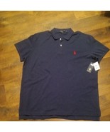 NWT Men&#39;s U.S. Polo Assn Navy Blue Polo Shirt Size 2XL NEW - £4.77 GBP