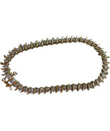 1 CTW Diamond Tennis Bracelet, 14k Yellow Gold - $1,763.49 CAD