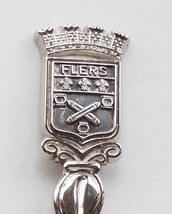 Collector Souvenir Spoon France Flers Orne Coat of Arms Emblem - £11.73 GBP