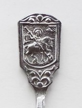 Collector Souvenir Spoon Russia Coat of Arms Horseman Spear Slaying Snake Dragon - £11.73 GBP