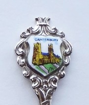 Collector Souvenir Spoon Great Britain UK England Canterbury Cathedral P... - $14.99