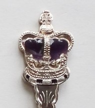 Collector Souvenir Spoon Great Britain UK England Royal Crown of London Figural - $12.99