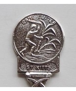 Collector Souvenir Spoon St. Kitts Cane Cutter Emblem - £11.98 GBP