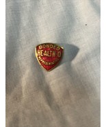 Vintage Health O Bonded Representative Enamel Pin Gus Fox co C Clasp 1930s - €34,56 EUR