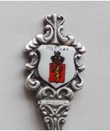 Collector Souvenir Spoon Norway Coat of Arms Porcelain Enamel Emblem - $12.99