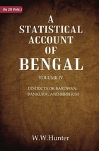 A Statistical Account Of Bengal : Districts Ok Bardwan, Bankura&#39;, An [Hardcover] - £34.56 GBP