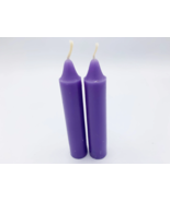Spell Candles 2 Purple ~ For Spellwork, Rituals, Witchcraft, Manifestation - £3.91 GBP