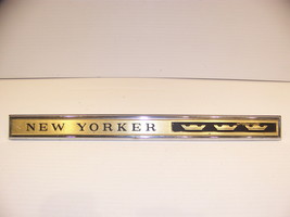 1965 Chrysler New Yorker Emblem Mopar #2528446 Oem - £70.48 GBP