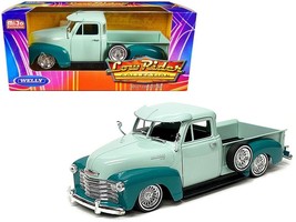 1953 Chevrolet 3100 Pickup Truck Lowrider Light Green and Teal Two-Tone ... - £29.28 GBP