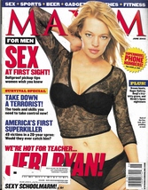 MAXIM June 2002 Cover - Jeri Ryan (7 of 9 Fame Voyager) - $2.50