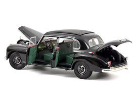 1955 Mercedes-Benz 300 Black &quot;German Chancellor Konrad Adenauer&quot; 1/18 Diecast Mo - £122.73 GBP