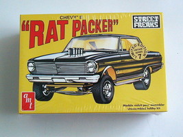 FACTORY SEALED Chevy II &quot;Rat Packer&quot; by AMT LTD Edition Vintage Series 7... - £43.48 GBP