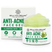 Bella Vita Organic Anti Acne &amp; Pimple Removal Face Gel 50 gm (pack of 2) - £18.18 GBP
