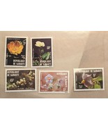 Djibouti Postage Stamp Flowers set of 5- 1979 MNH SG#765-769 - $38.84 MXN
