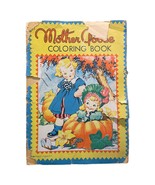 Mother Goose Saalfield Coloring Book 11 x 15” Ethel Hays 1945 Unused Fai... - £17.20 GBP
