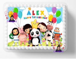 ABC Kids Preschoolers Image Edible Cake Cupcake Topper Frosting Sheet DIY Cakes - £11.33 GBP+