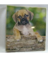 Pug Dog Puppies Class Act Keith Kimberlin 3 Ring 1” Notebook Binder - $19.76 CAD