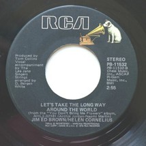 Jim Ed Brown/Helen Cornelius - Lying In Love With You 45 rpm Vinyl 7&quot; Single - £5.60 GBP