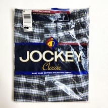 Jockey Classic Full Cut Boxer Plaid Size 32 55% Cotton 45% Polyester 1999 NEW - £15.75 GBP