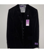 Black Corduroy Men&#39;s Blazer, Vest and Pants - $1,436.08 MXN