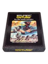 OUTLAW Atari 2600 Game cartridge tested working vintage retro - £4.85 GBP